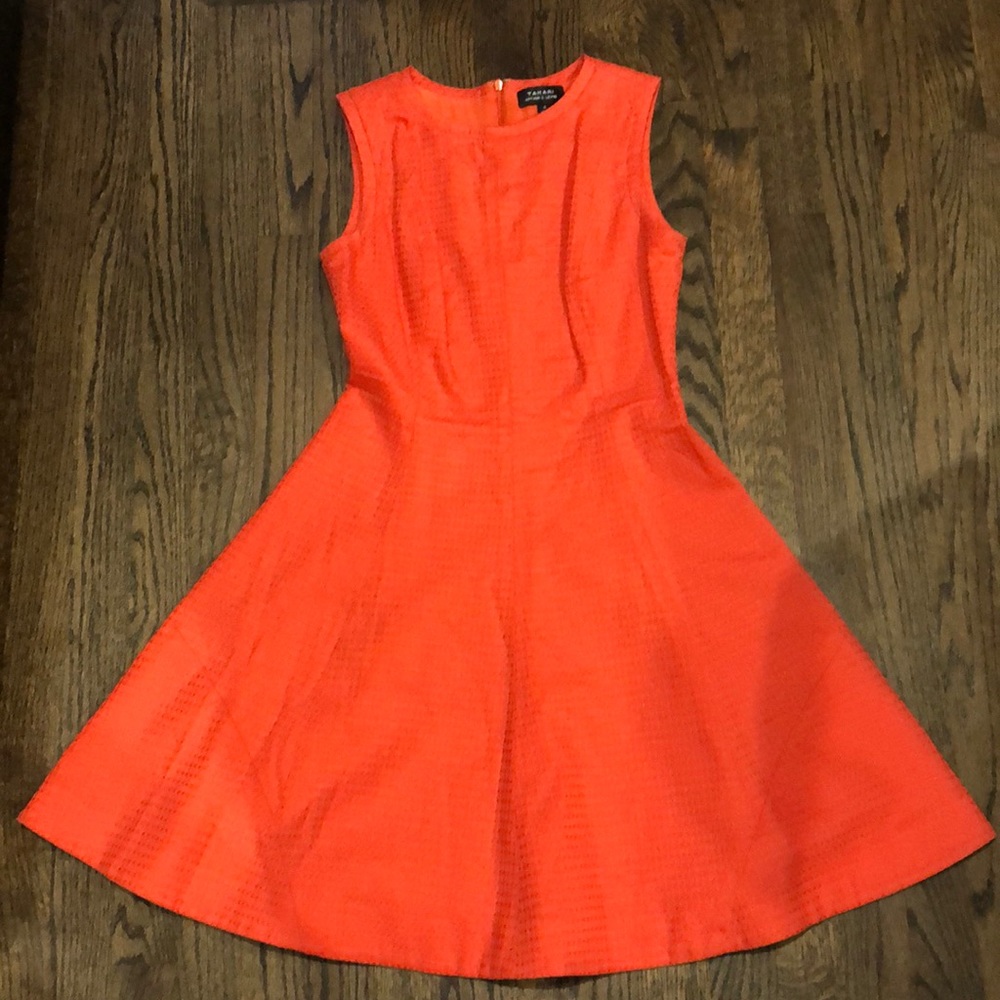 Orange dress